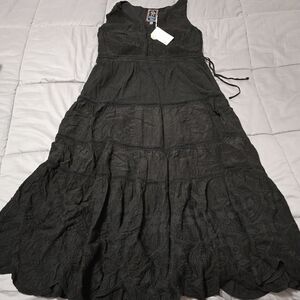 Johnny Was Black Maxi Dress